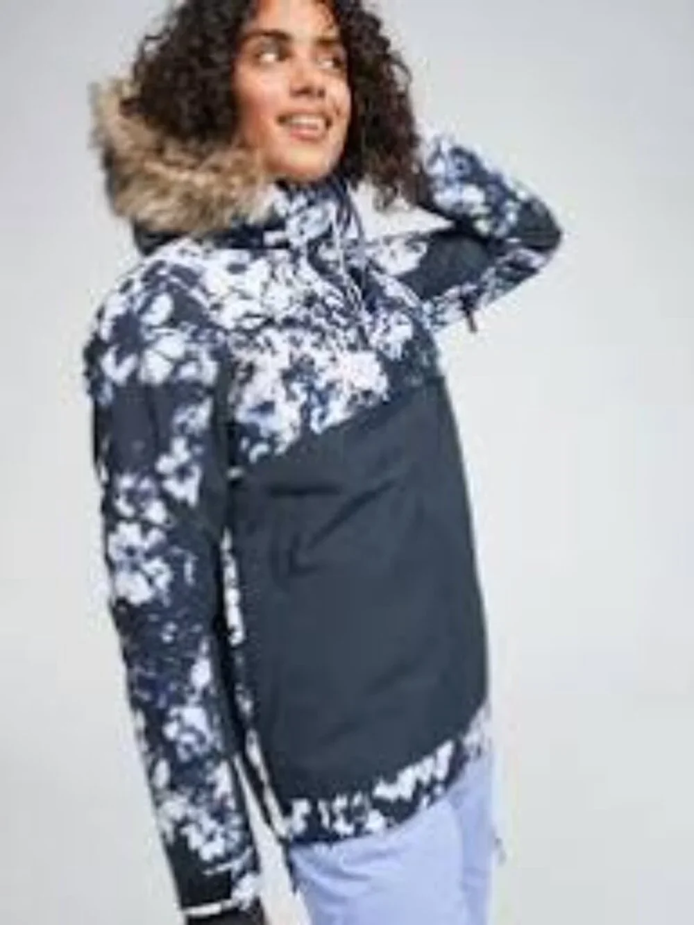 Roxy Shelter 10K Pullover Snow Jacket Insulated NWT Size M